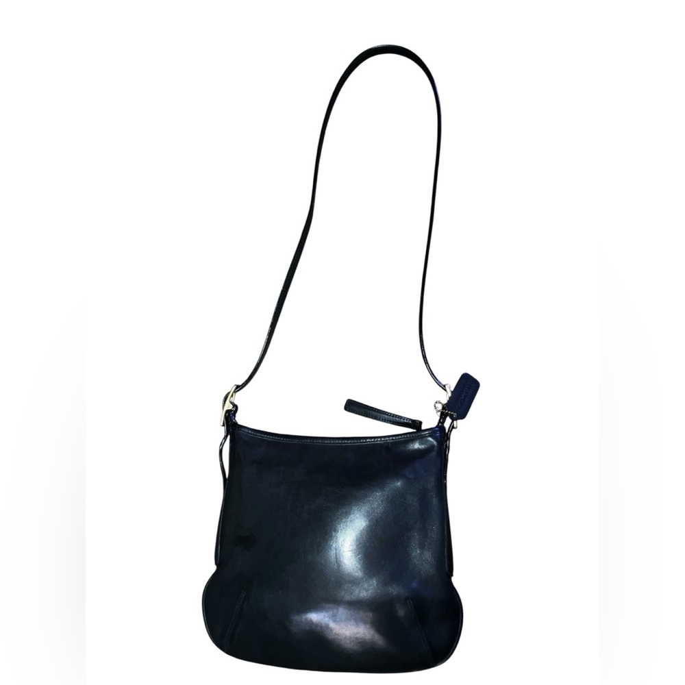 Vintage Coach Legacy 9204 Leather Crossbody Bag - Black